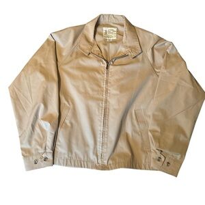 Vintage London Fog Men’s Tan 42 Regular Weatherwear of Distinction Jacket